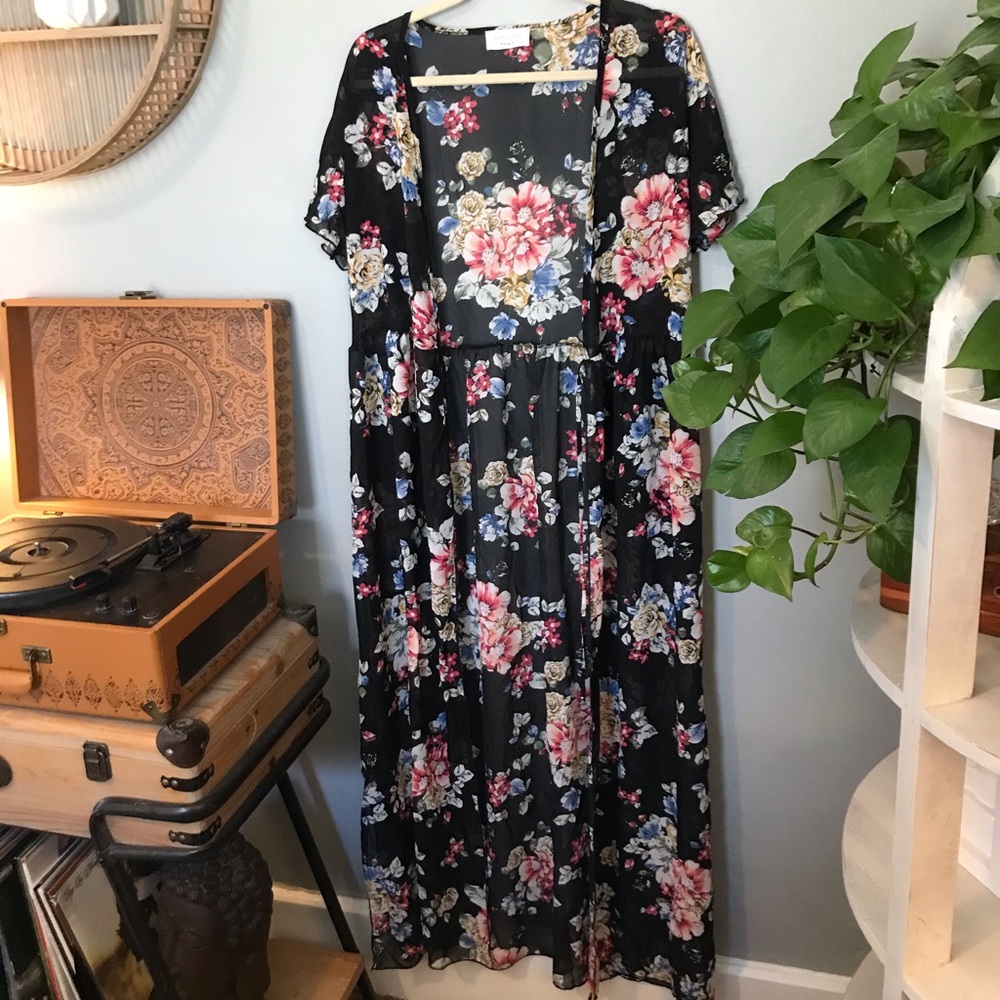 Floral Kimono